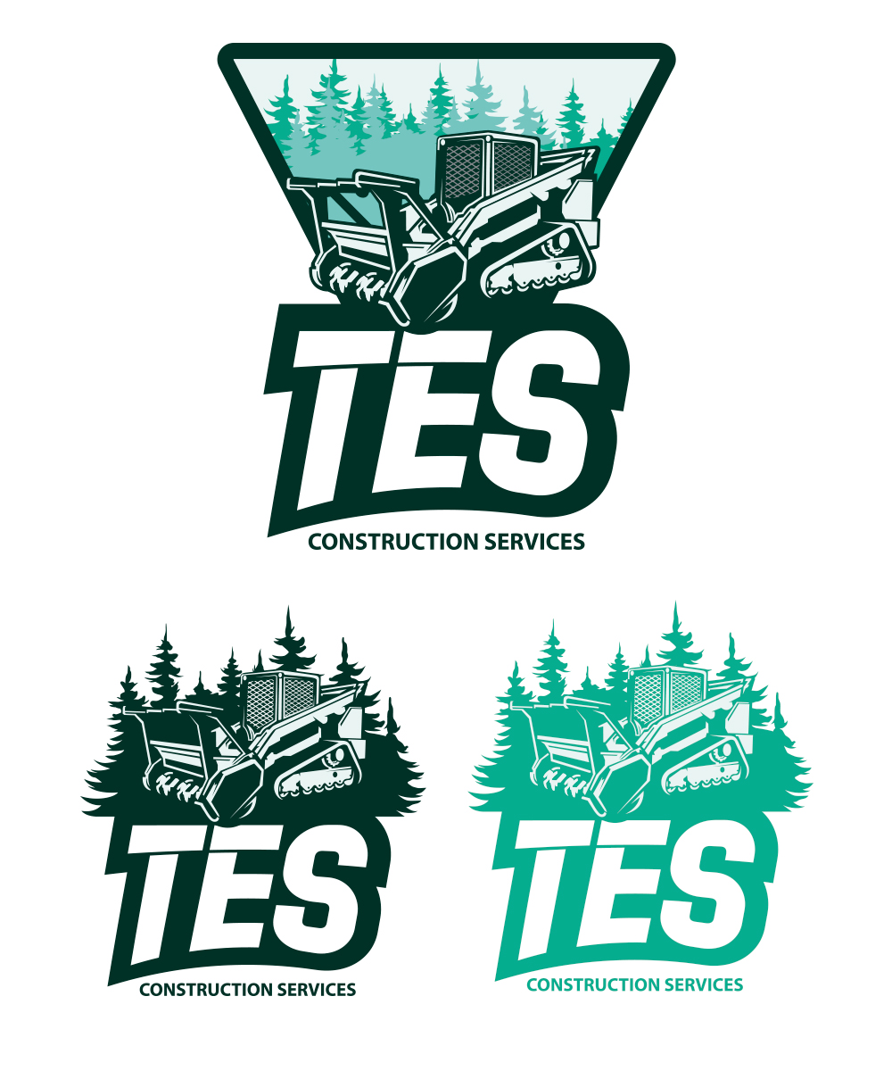 Logo Design by StudioD™ for TES Construction Services | Design #27329413
