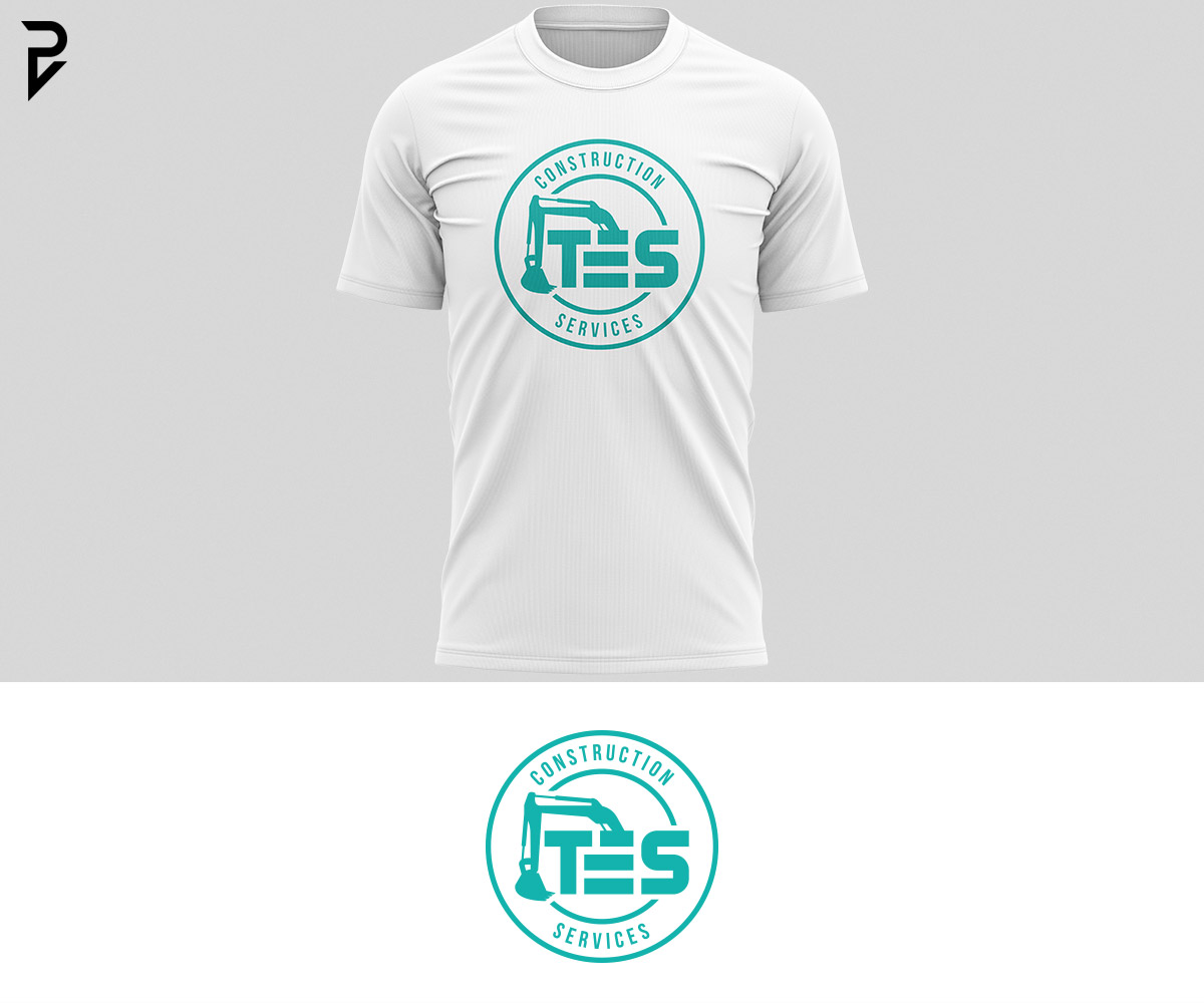 Logo Design by poisonvectors for TES Construction Services | Design #27329423