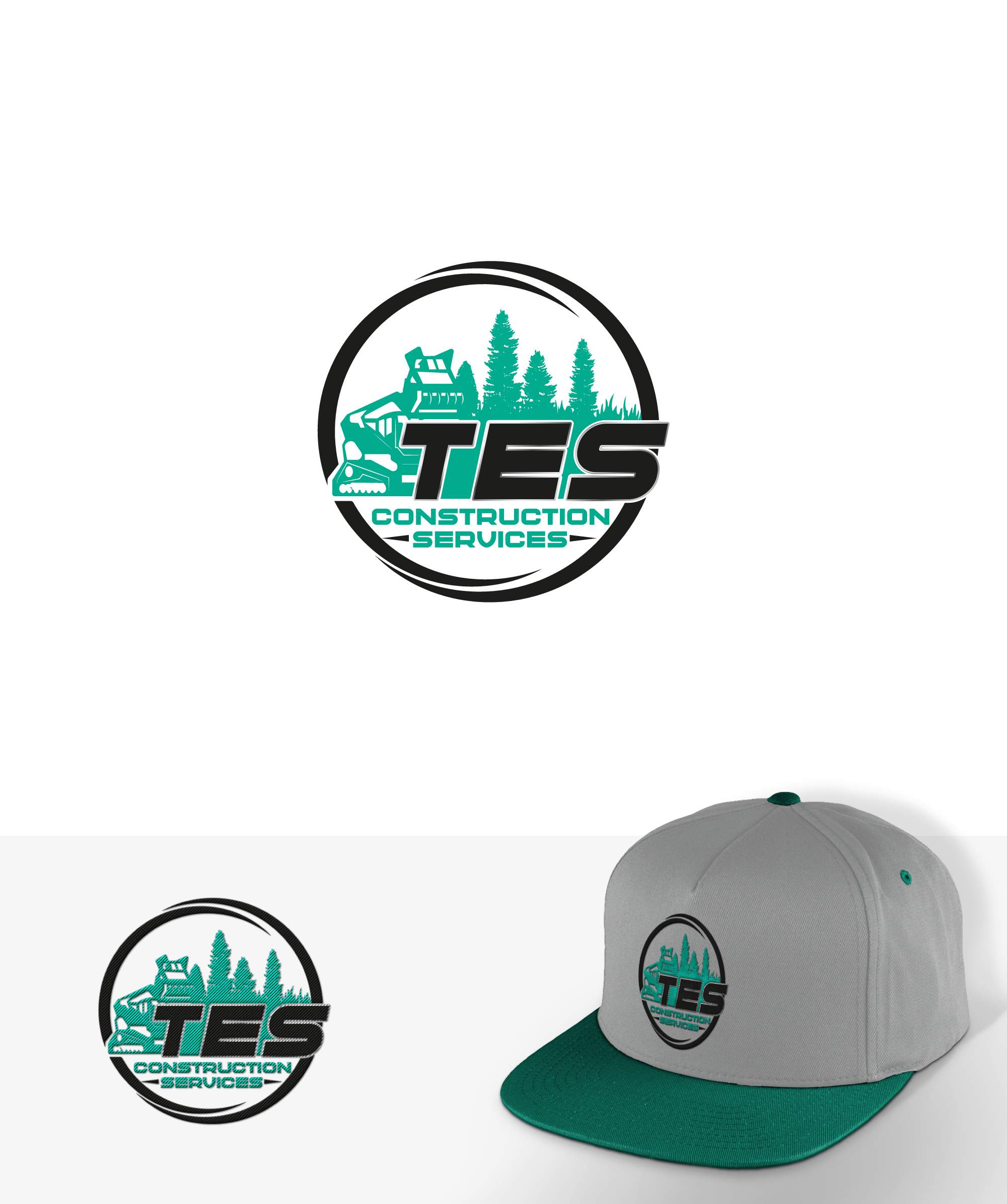 Logo Design by Alpha design for TES Construction Services | Design #27332009