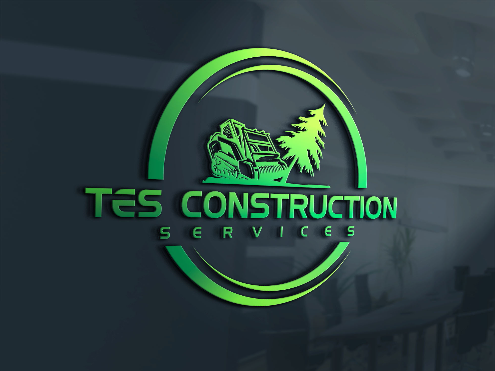 Logo Design by adnan001 2 for TES Construction Services | Design #27338709