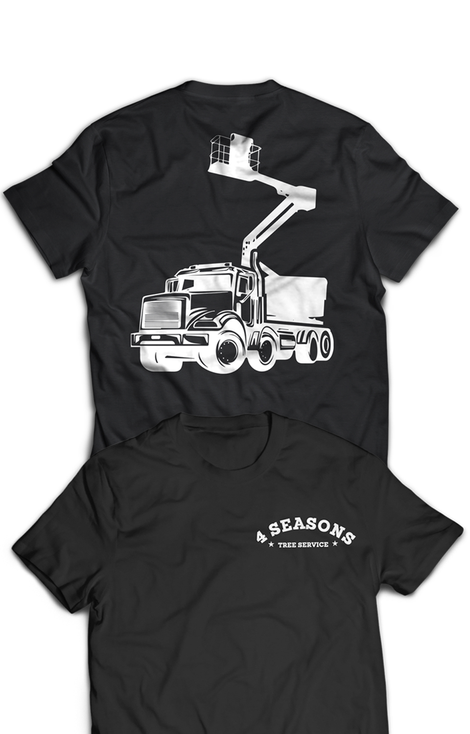 T-shirt Design by yganess for 4 Seasons Tree Service | Design #27353380