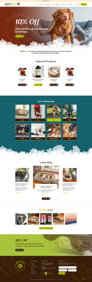 Shopify Design by Ved Web Services