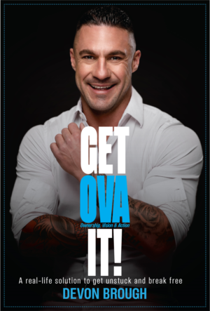 Exciting Personal Development Book Cover: GET OVA IT! | Book Cover Design by vectoradics