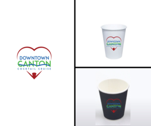 Downtown Canton Cocktail Cruise | Logo Design by uitaki