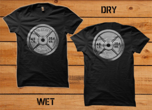 sweat activated t-shirt design | T-Shirt-Design von SATHIRA