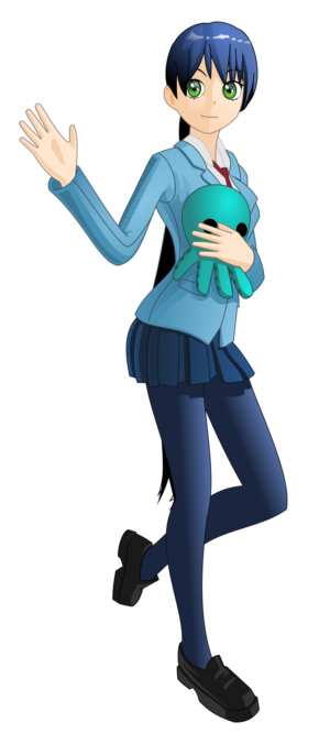 Anime Girl Character mascot for a webpage. | Grafik-Design von kaiser77