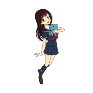 Anime Girl Character mascot for a webpage. | Grafik-Design von Abiyoso28
