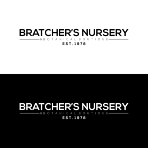 Logo Design by catrline for Bratcher's Nursery & Landscaping LLC | Design: #27330660