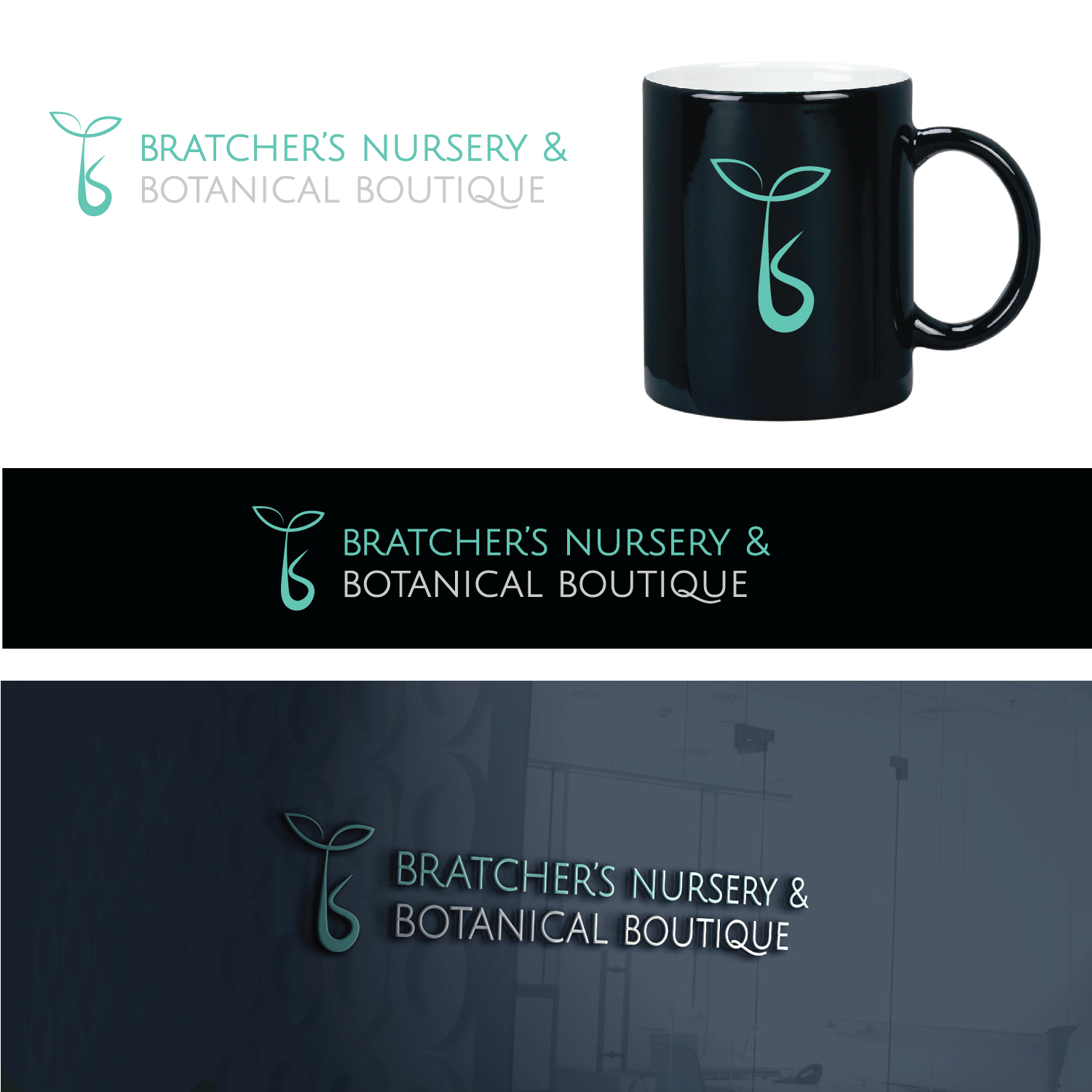 Logo Design by emptyboxgraphics for Bratcher's Nursery & Landscaping LLC | Design #27338175