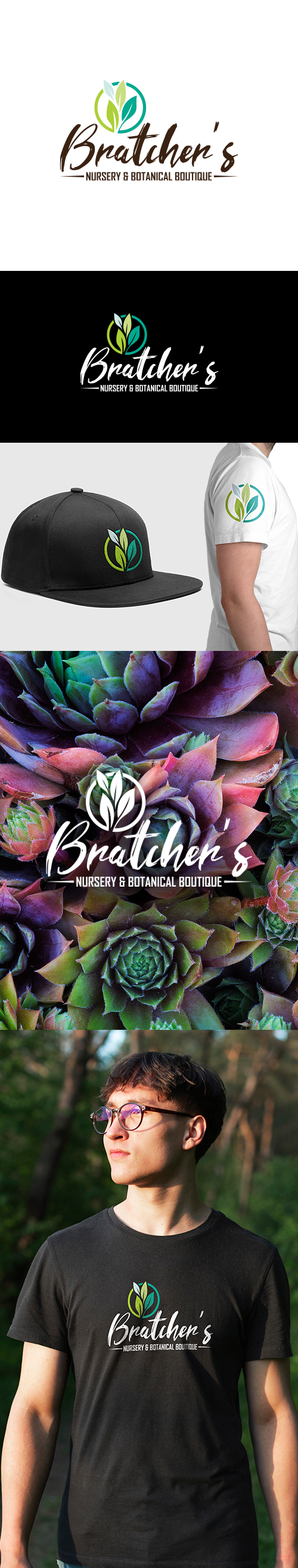Logo Design by anshtoyj for Bratcher's Nursery & Landscaping LLC | Design #27348797