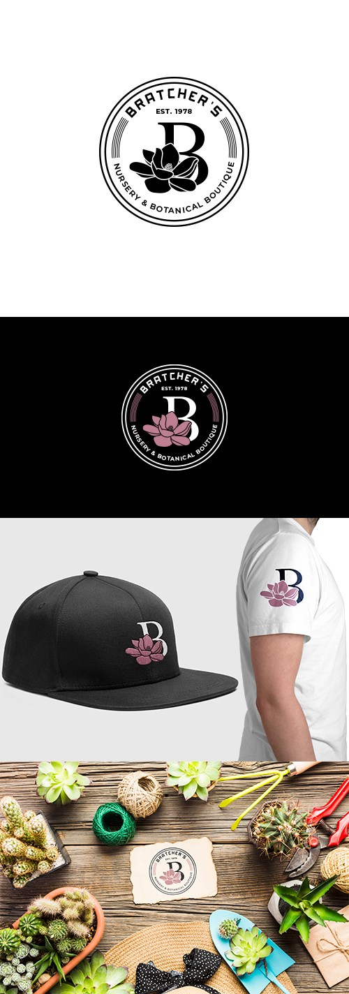 Logo Design by anshtoyj for Bratcher's Nursery & Landscaping LLC | Design #27350484