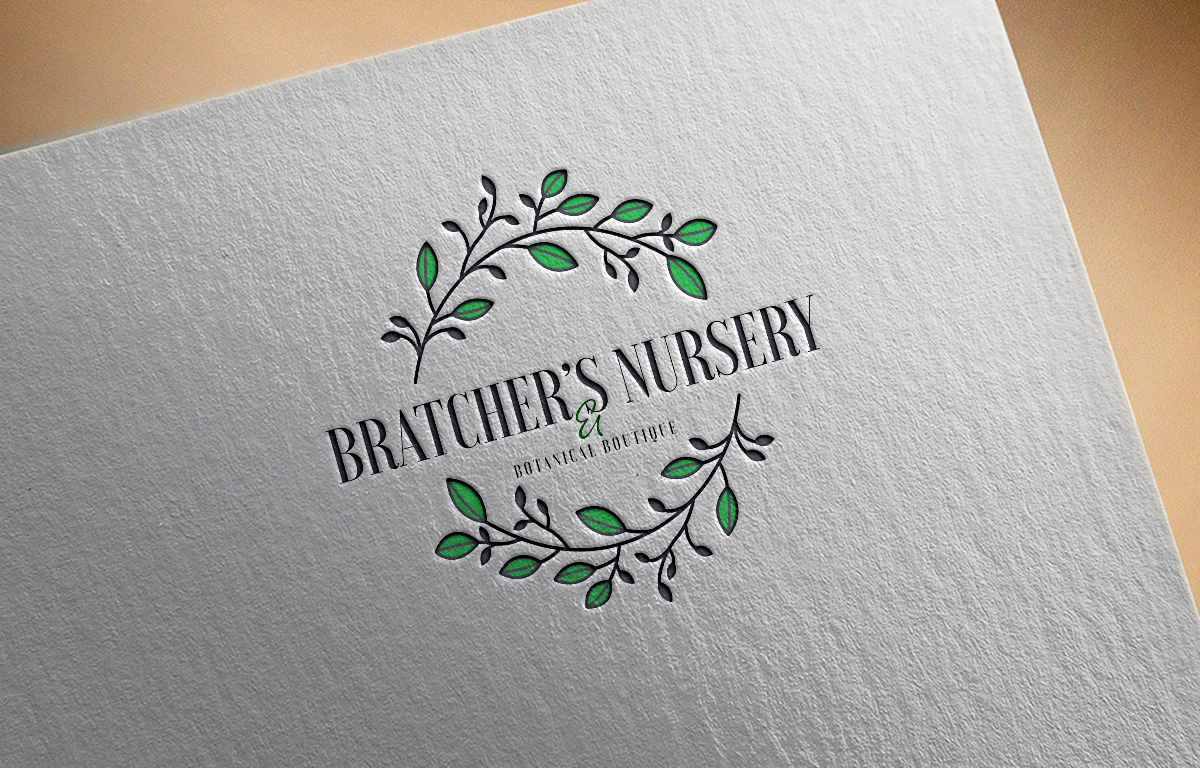 Diseño de Logo por 4tech services para Bratcher's Nursery & Landscaping LLC | Diseño #27347020