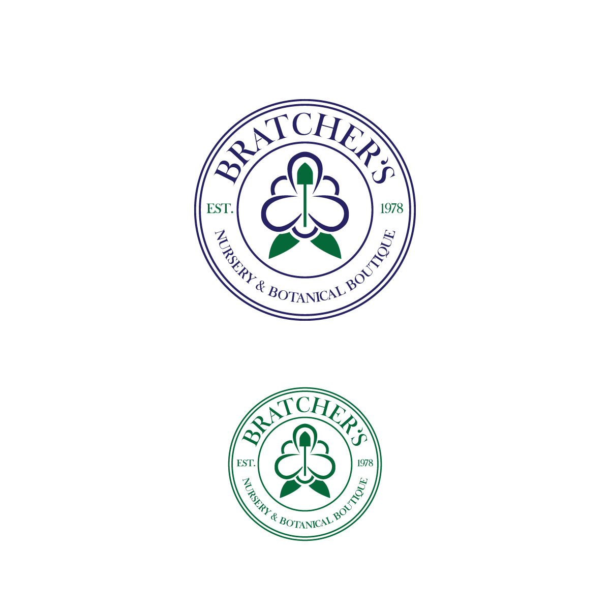 Logo Design by brand maker for Bratcher's Nursery & Landscaping LLC | Design #27333312