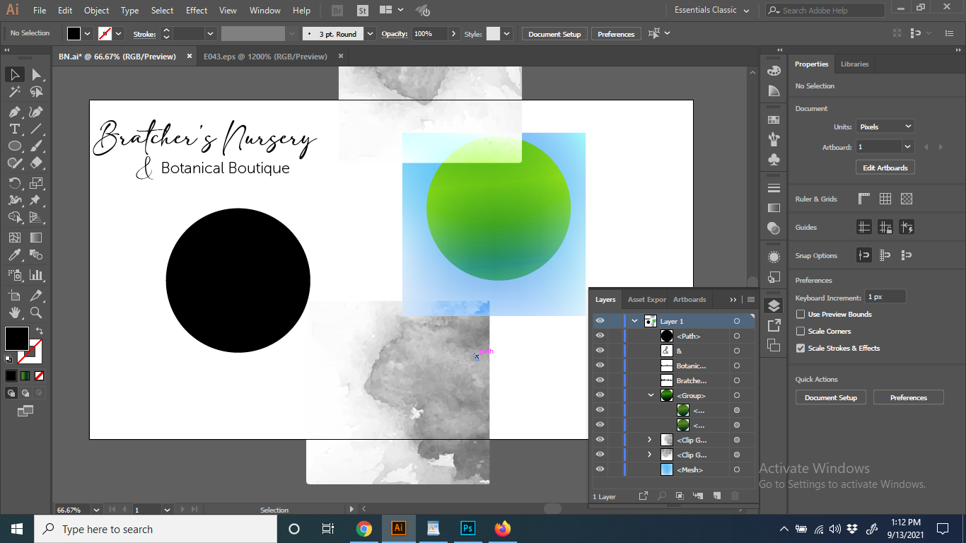 Logo Design by Adil_Jahangir for Bratcher's Nursery & Landscaping LLC | Design #27345246