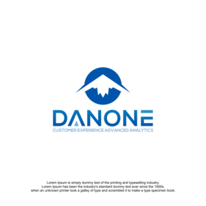Up to the designer- if you think words like our company name (Danone) or function (Customer Experience Advanced Analytics)  should be added, feel free to do so . otherwise keep it simple | Logo Design by Trestan