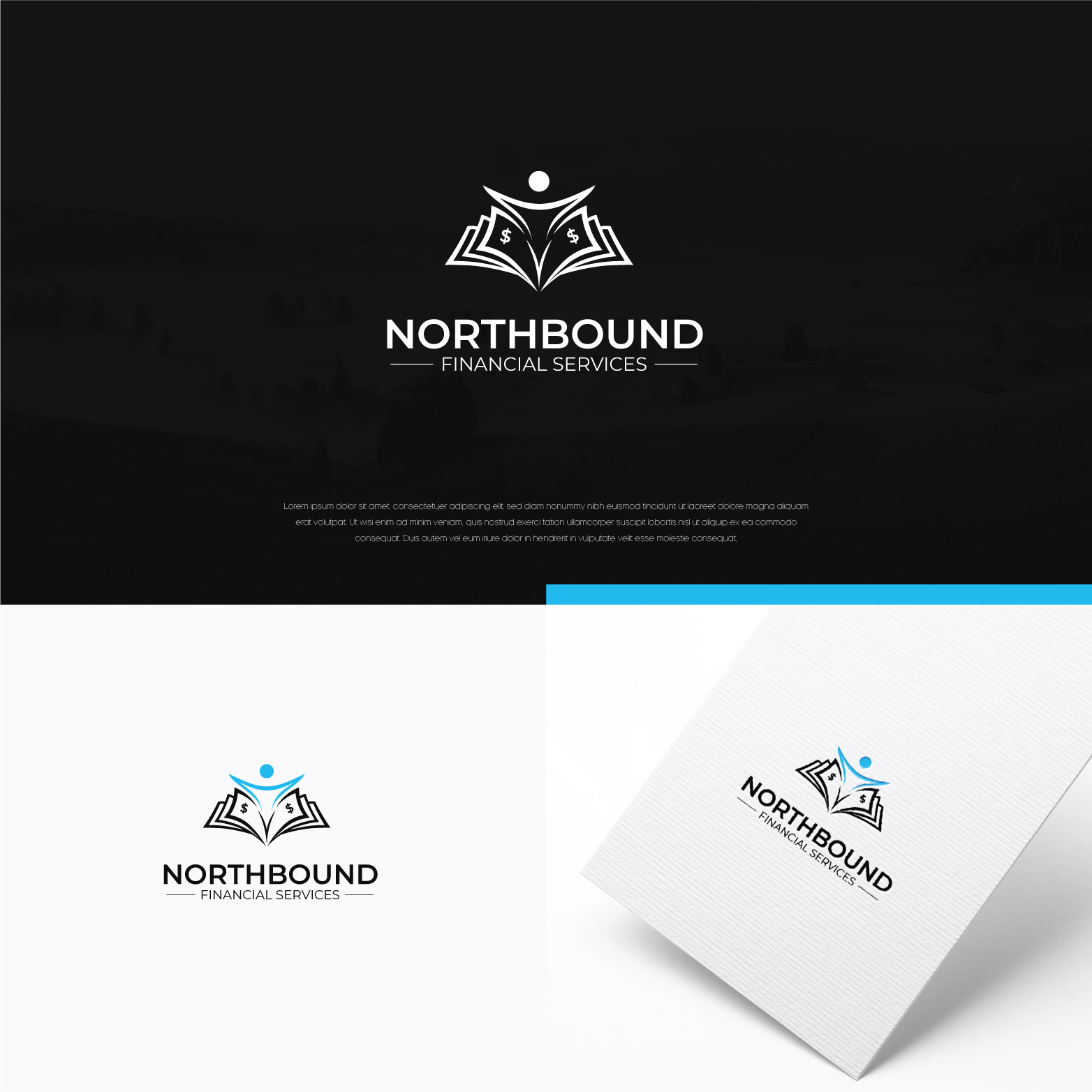 Logo Design by Shigh5 for Lake Runner Tax Services | Design #27361243