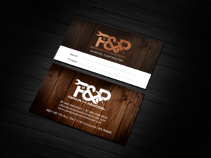 Business Card Design by Creations Box 2015 for P and P Repair and Remodel | Design: #27339009