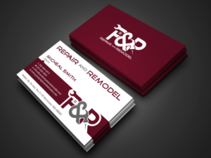 P&P Repair and Remodel general contracting business card design | Business Card Design by Tripti Ranjan Gain