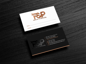 P&P Repair and Remodel general contracting business card design | Business Card Design by DesignShout