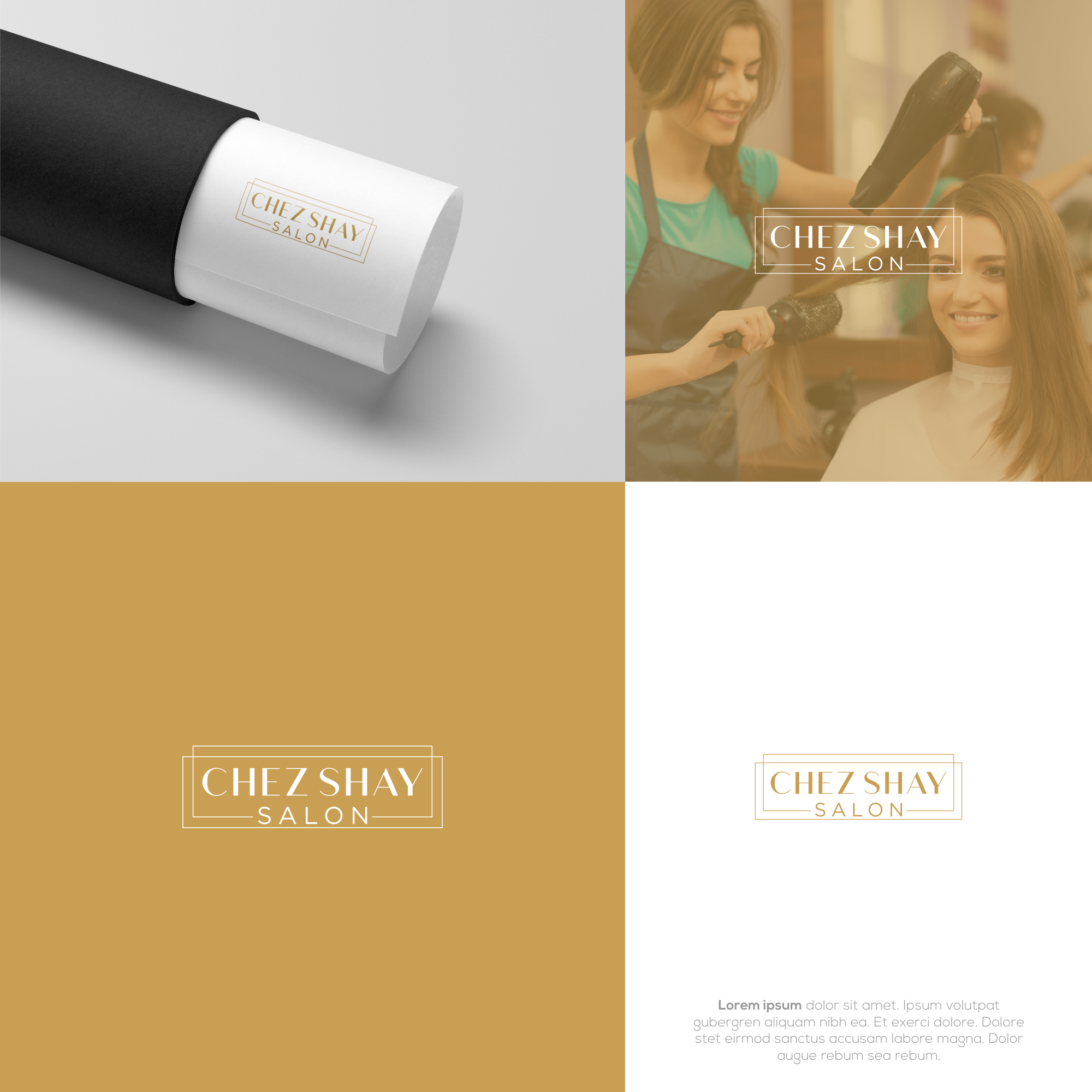Logo-Design von jinbai für chez Shay Salon | Design #27332548