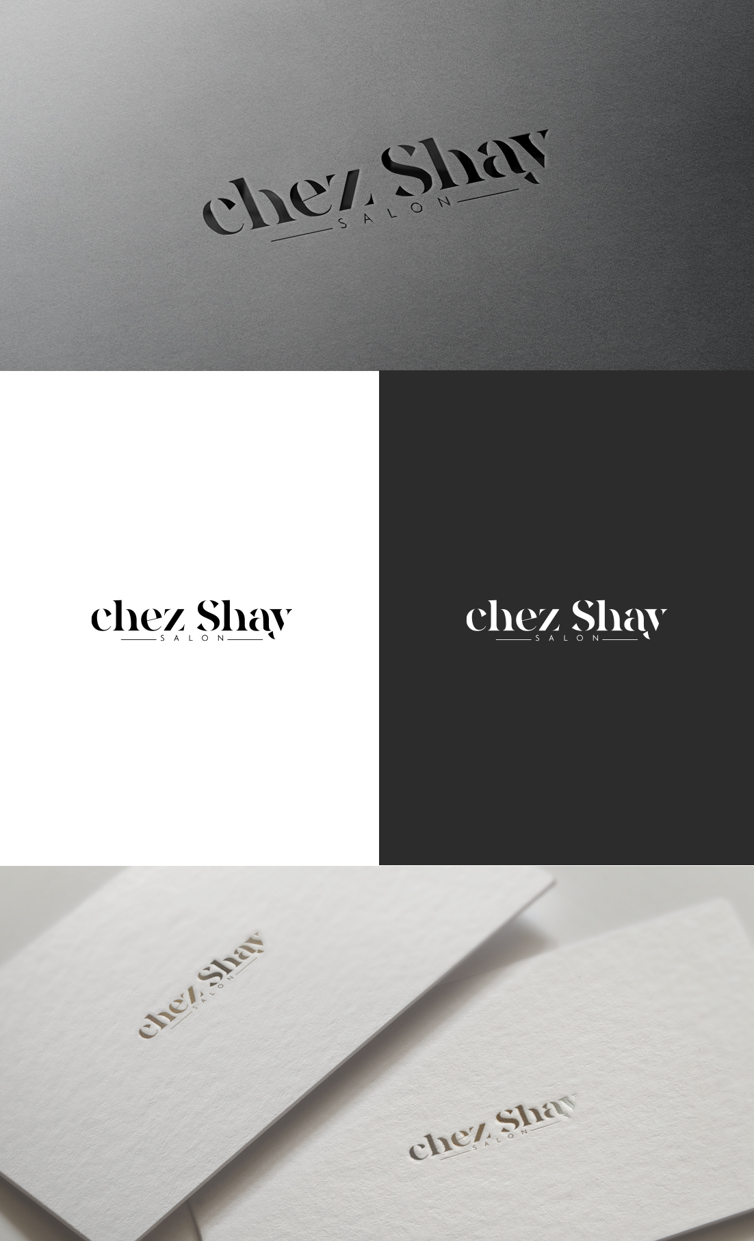 Logo Design by GLDesigns for chez Shay Salon | Design #27333868