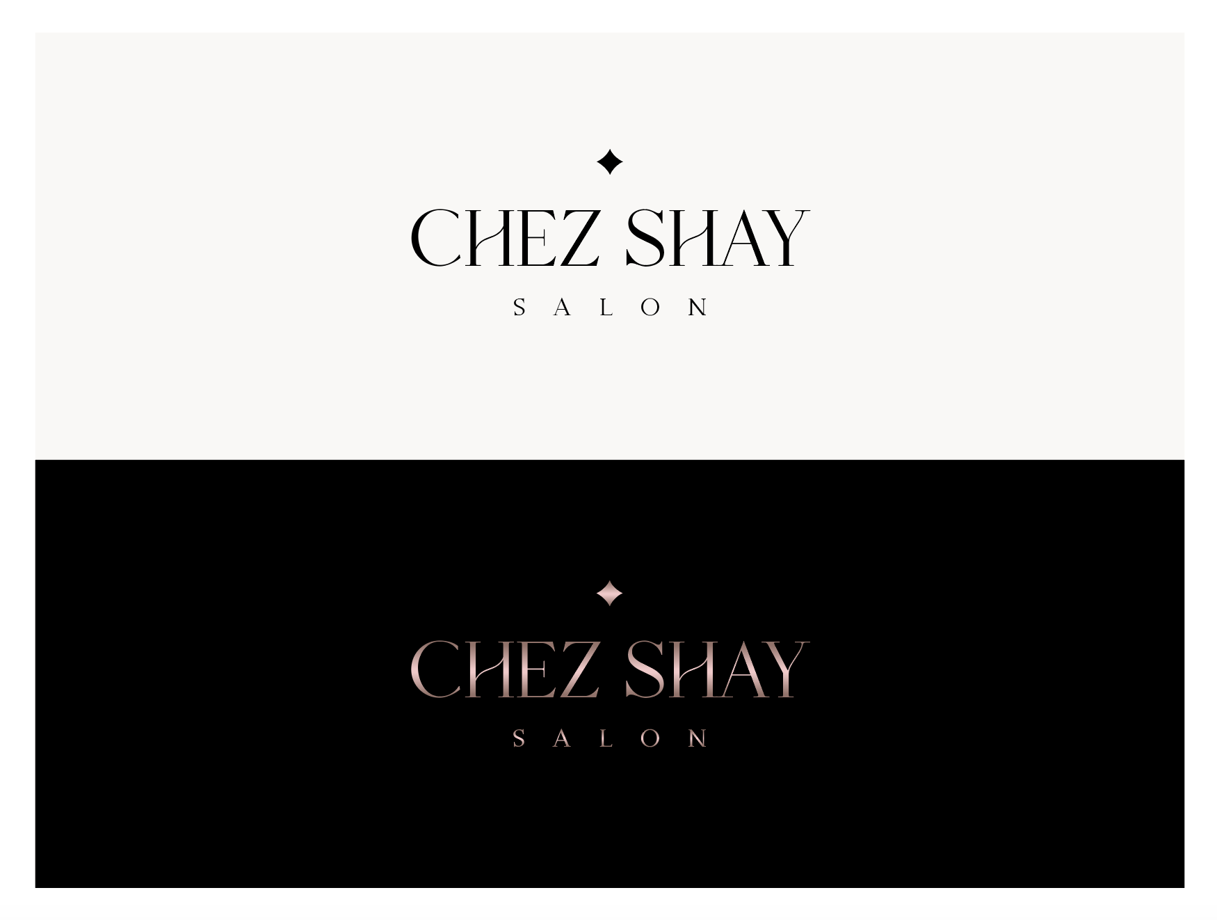 Logo Design by wonderland for chez Shay Salon | Design #27337084