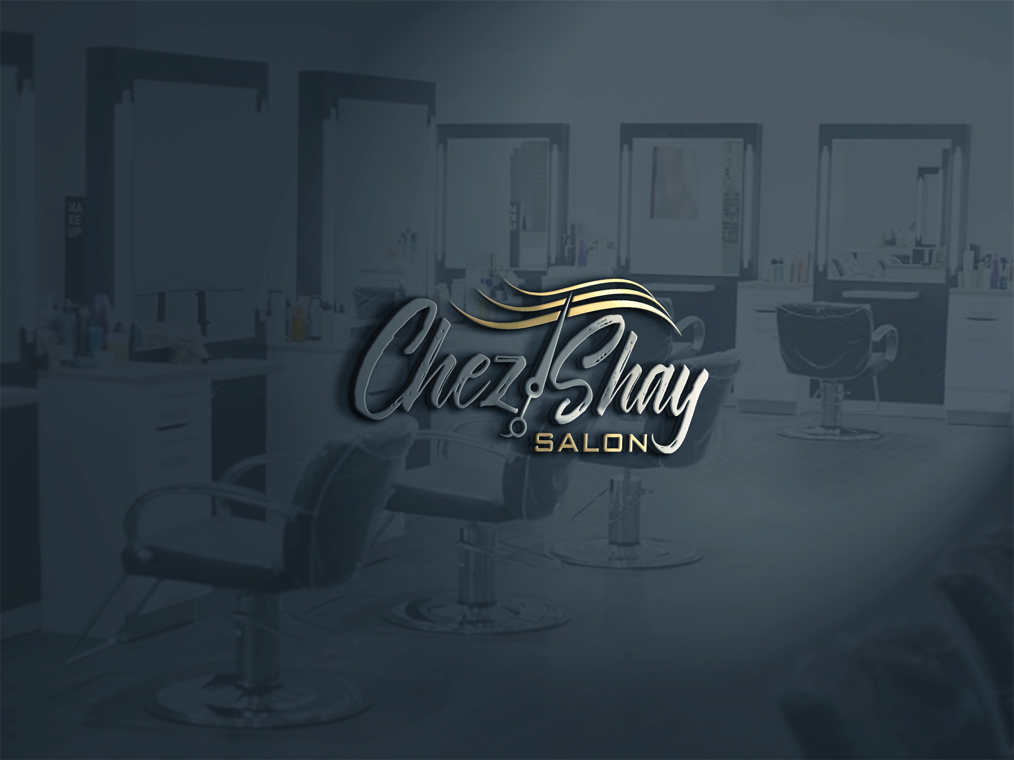 Logo Design by Deziners Zone for chez Shay Salon | Design #27333661