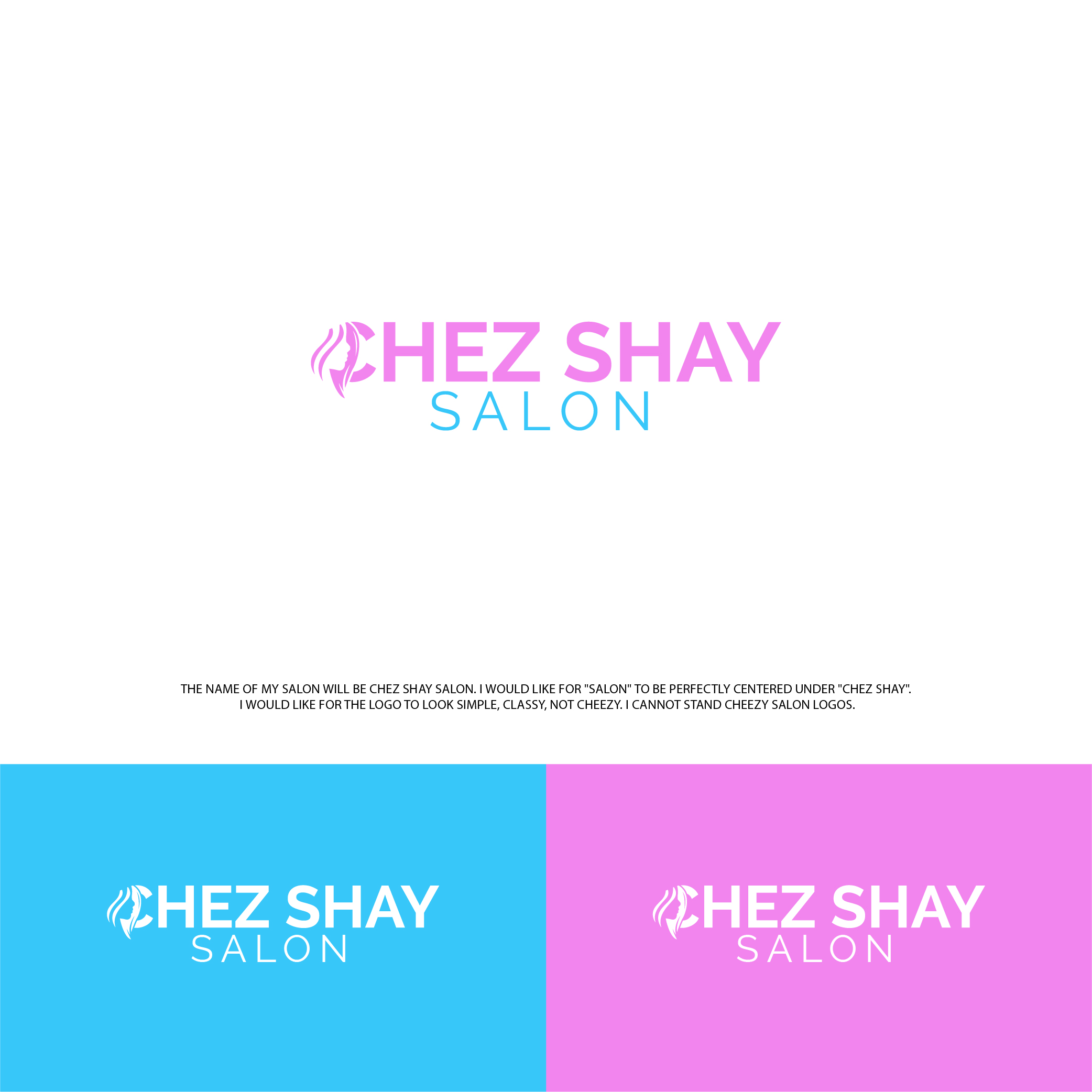 Diseño de Logo por alitjuara para chez Shay Salon | Diseño #27387116