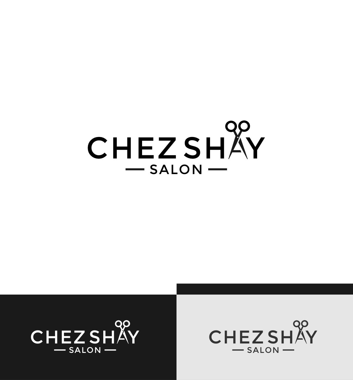 Logo Design by ecorokerz for chez Shay Salon | Design #27330913
