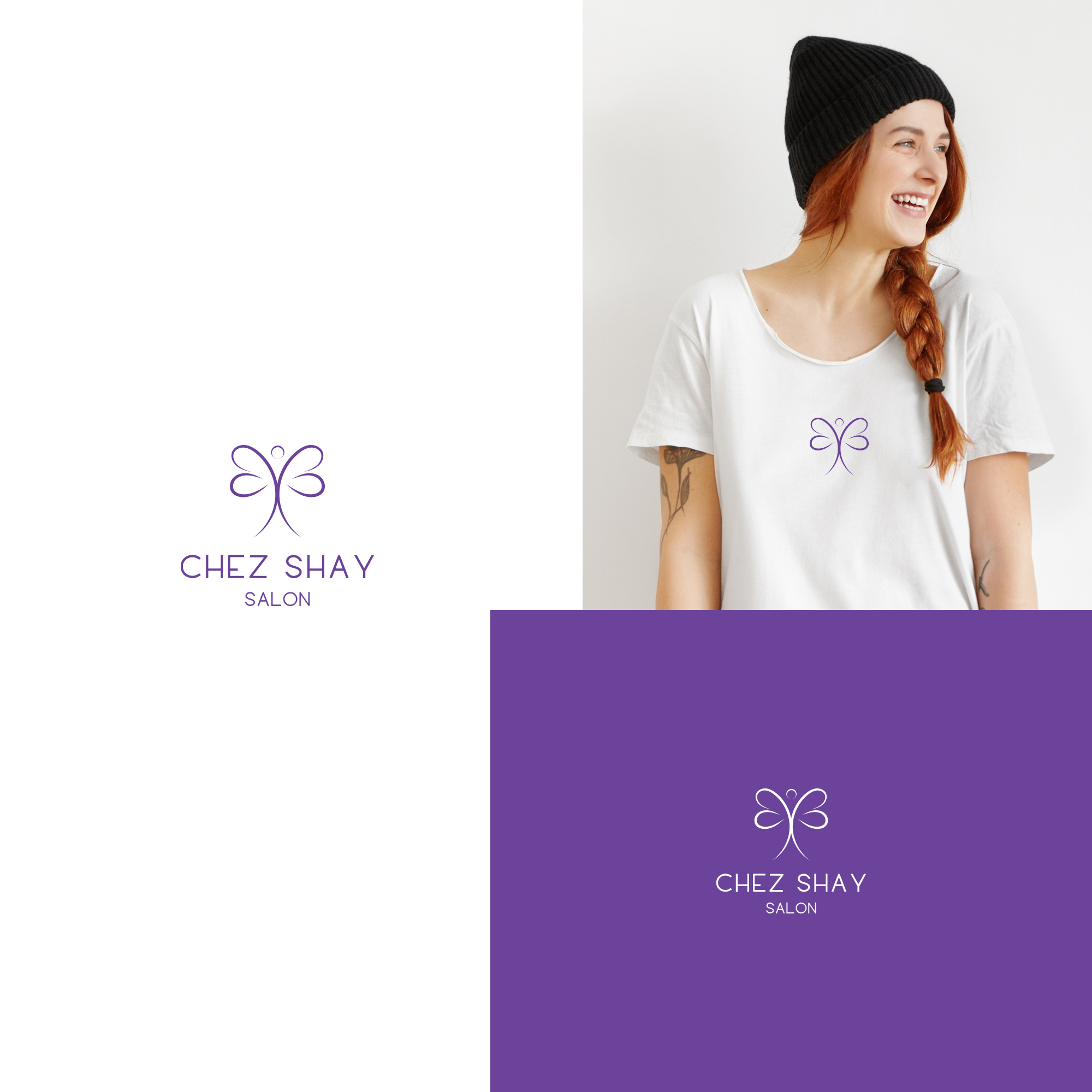 Logo Design by griphingraphics for chez Shay Salon | Design #27356241