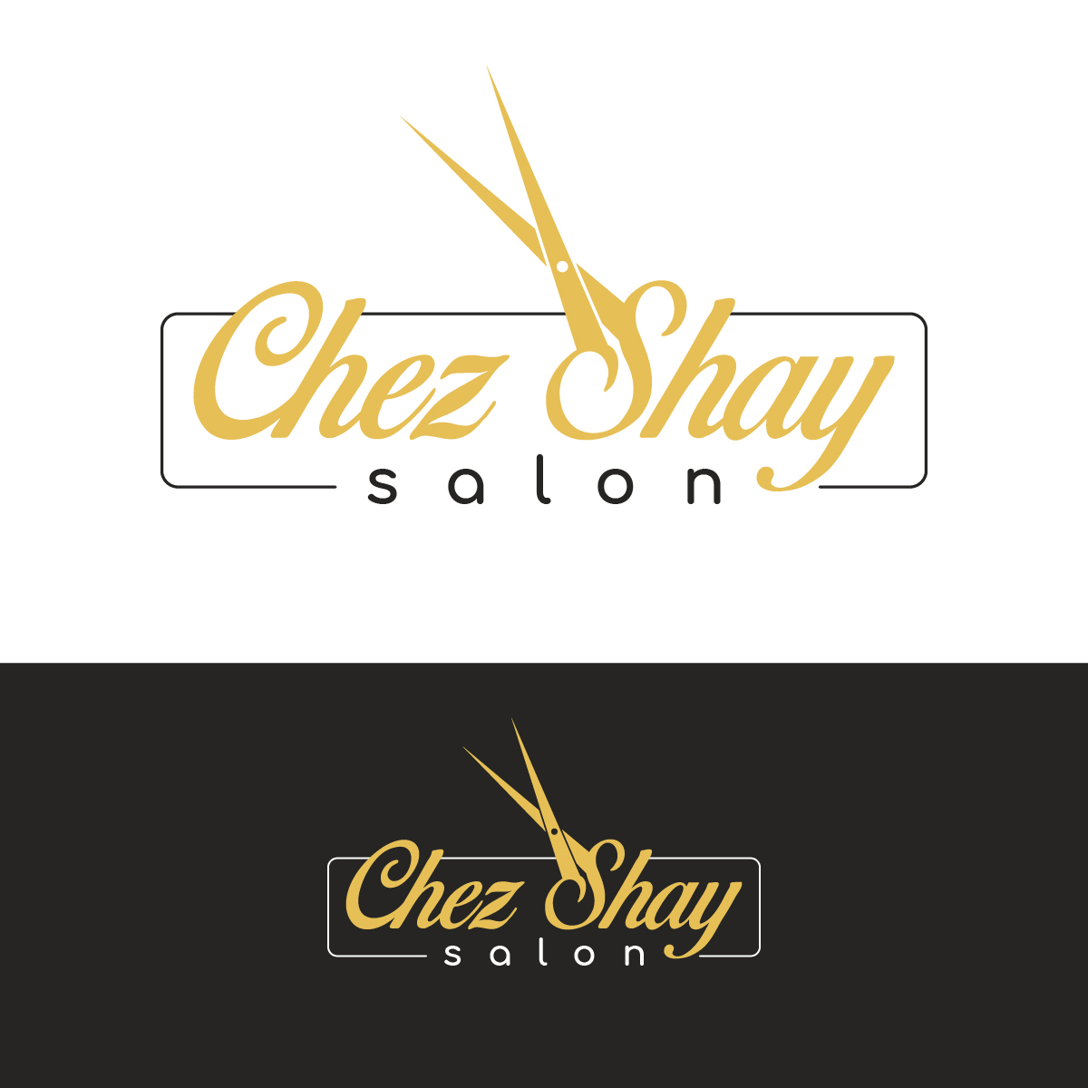 Logo Design by logoQ for chez Shay Salon | Design #27333066