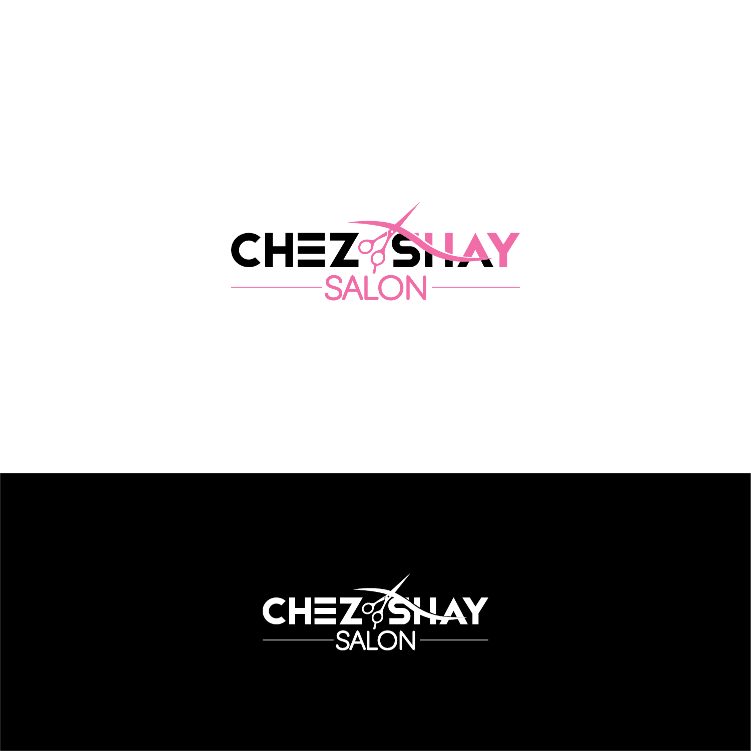 Logo Design by Maxo-Biz for chez Shay Salon | Design #27332693