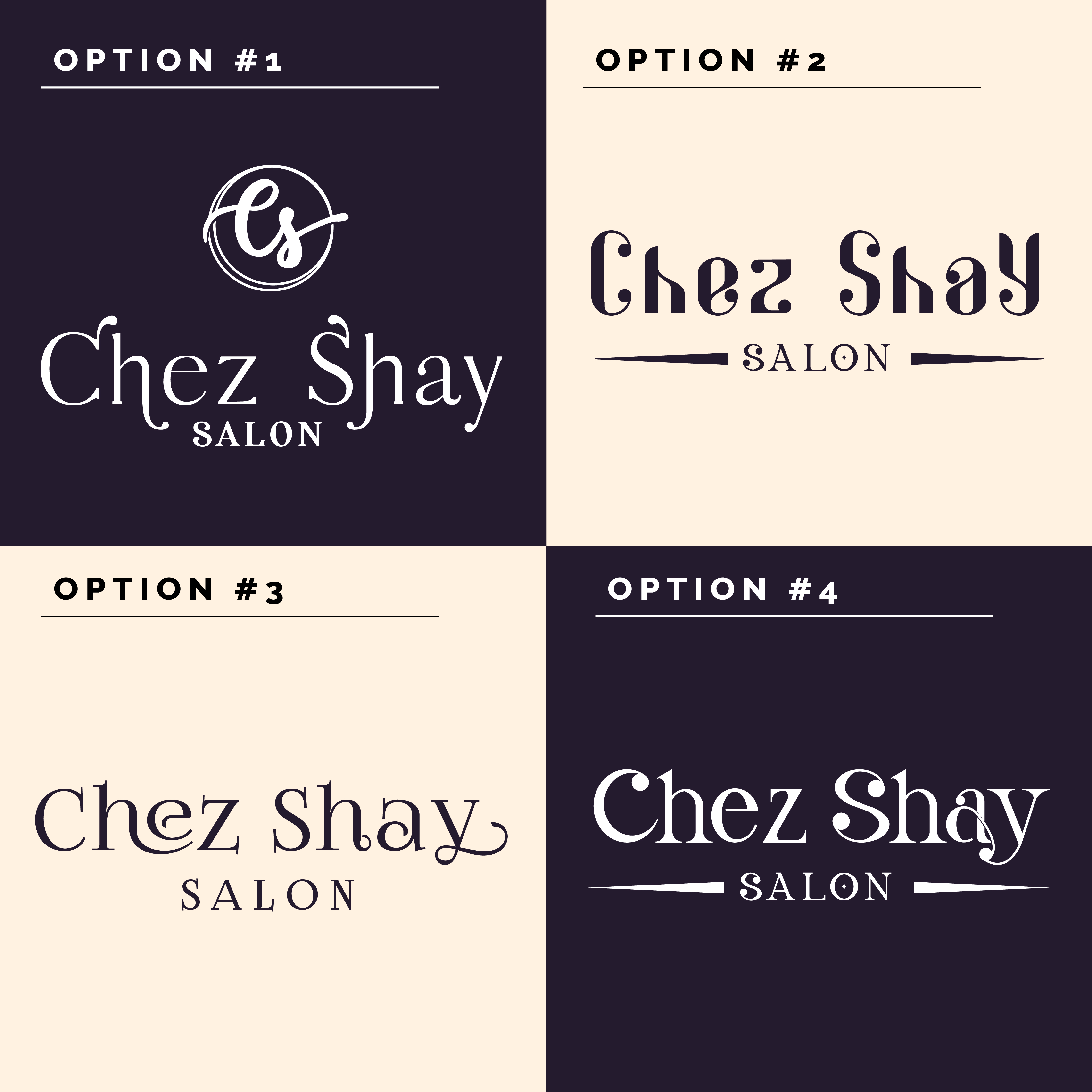Logo Design by Infinity Graphics for chez Shay Salon | Design #27337262