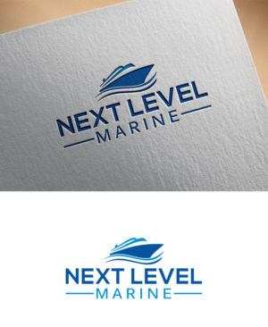 Next Level Marine | Logo Design by Mr Line @rt
