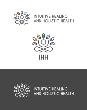 Intuitive Healing and Holistic Health | Logo-Design von Elizaveta M
