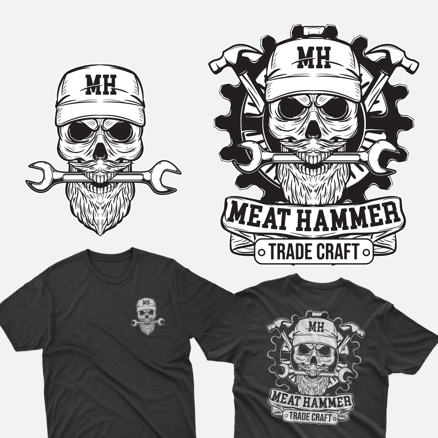 Design de Logo par delegacydesign pour Meat Hammer T shirts | Design #27330496