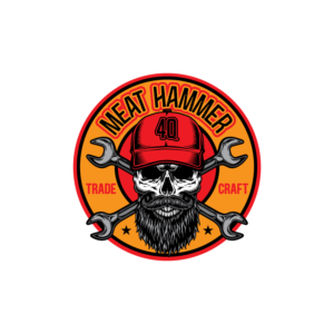 Diseño de Logo por brand maker para Meat Hammer T shirts | Diseño: #27335353