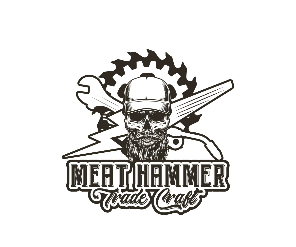 Logo Design by uitaki for Meat Hammer T shirts | Design #27331984
