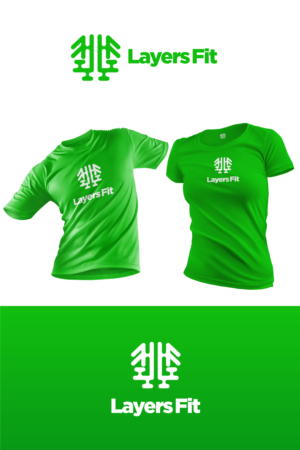 Layers Fit | Logo Design by Sergio Coelho