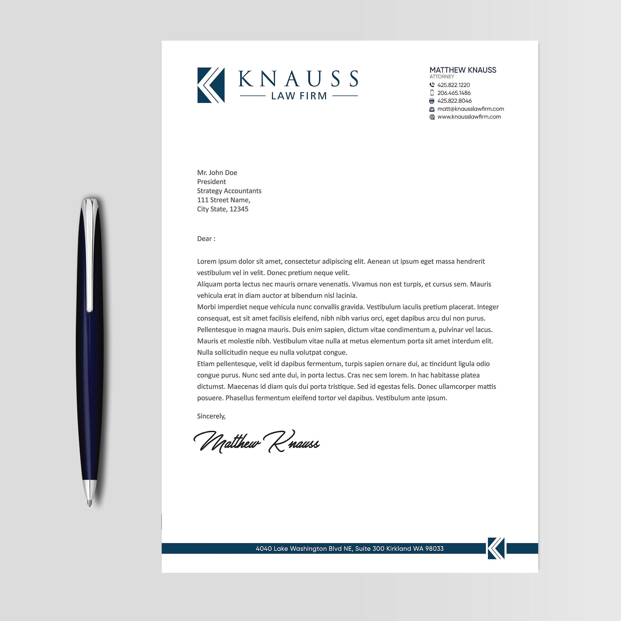 Letterhead Design by Designers Hub for this project | Design #27333334