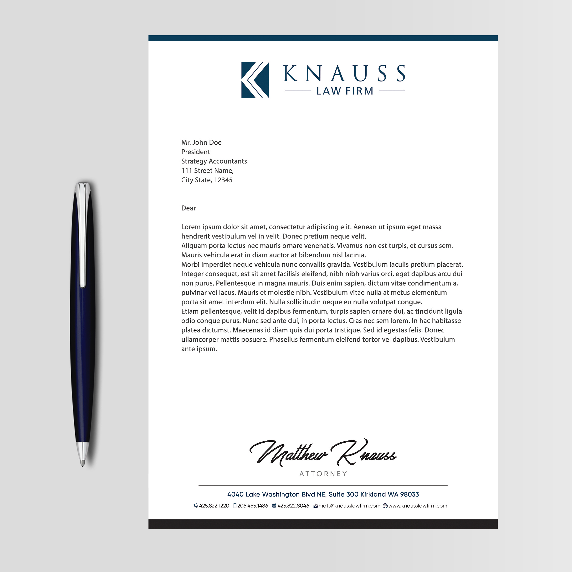 Letterhead Design by Designers Hub for this project | Design #27333381