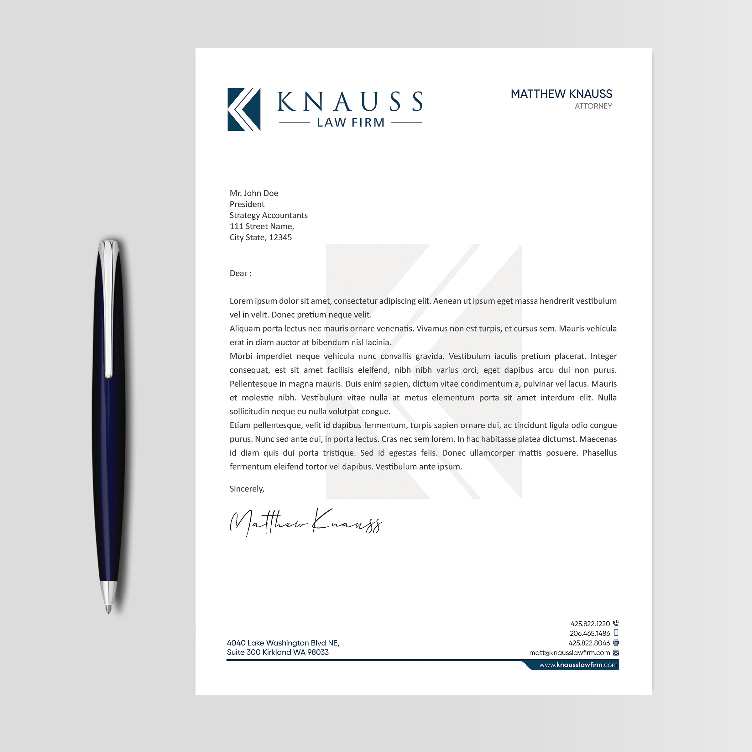 Letterhead Design by Designers Hub for this project | Design #27333489