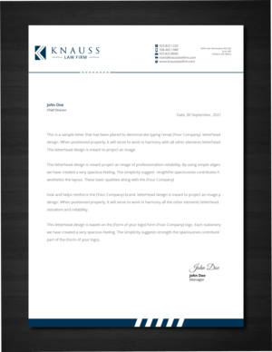 Letterhead Design by artbitin for this project | Design: #27335029