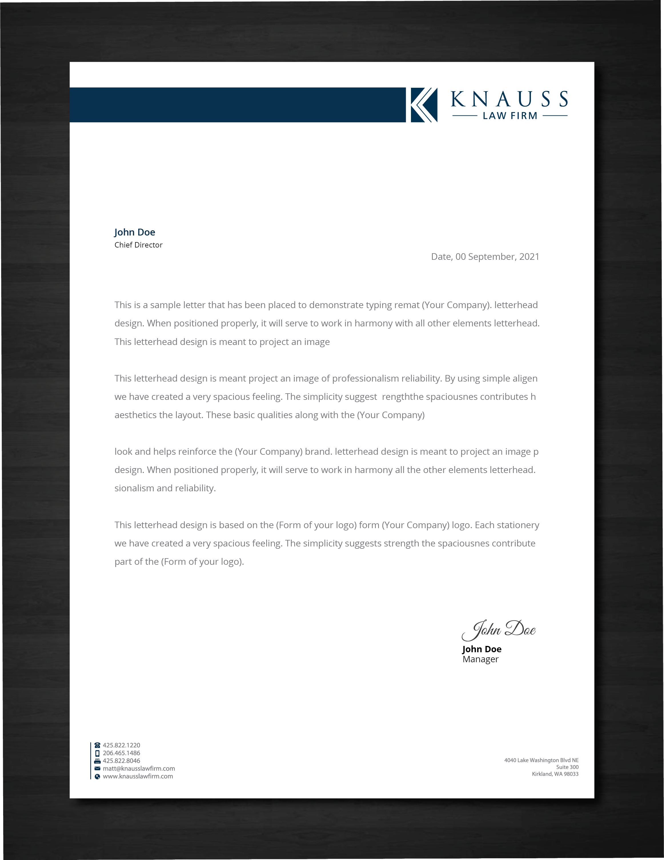 Letterhead Design by artbitin for this project | Design #27335030