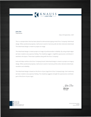 Letterhead Design by artbitin for this project | Design: #27335032