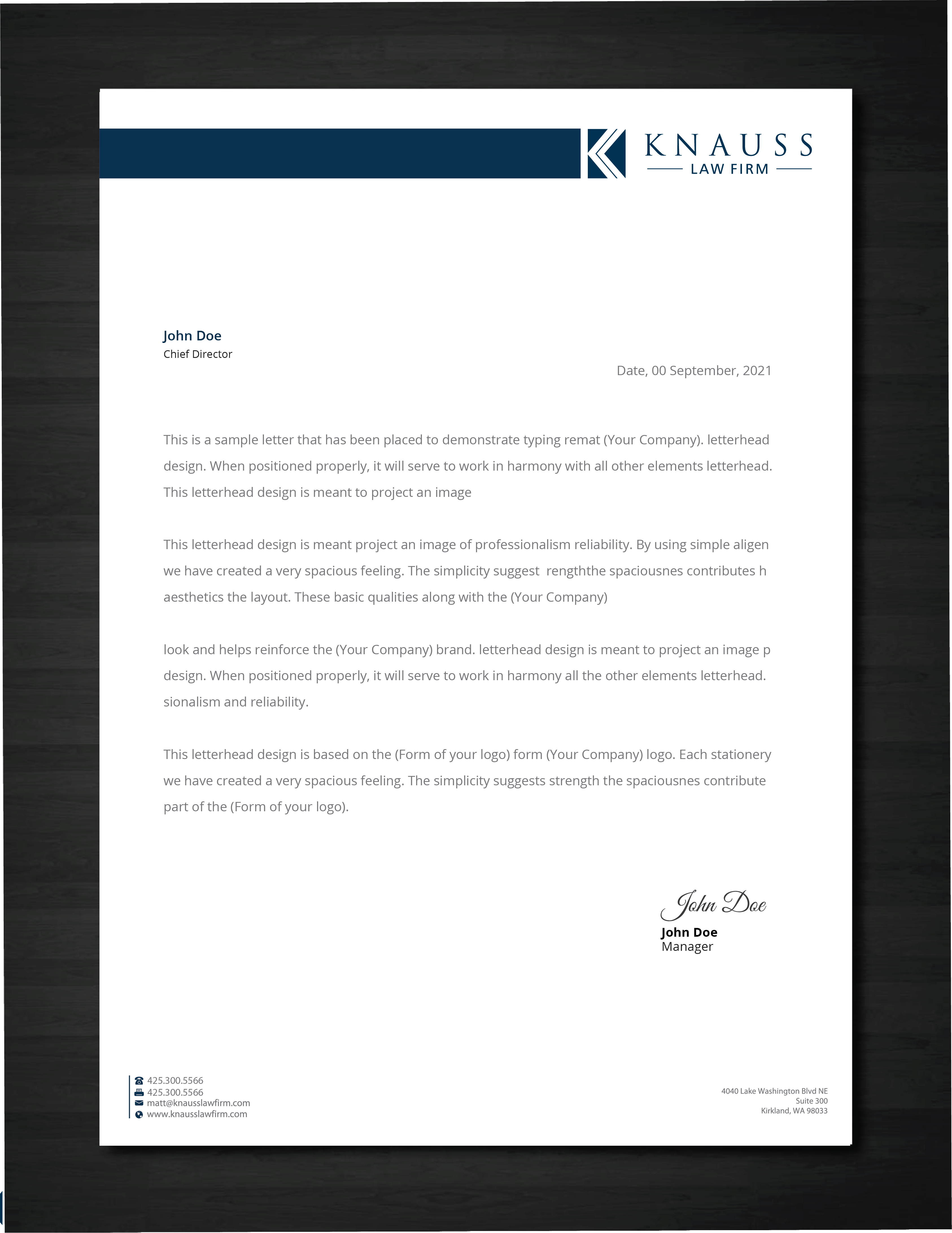 Letterhead Design by artbitin for this project | Design #27345463