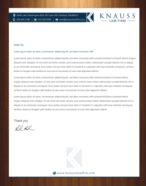 Letterhead Design by HarmiDesigning for this project | Design: #27342342