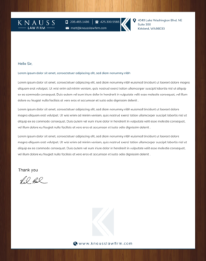 Letterhead Design by HarmiDesigning for this project | Design: #27342346