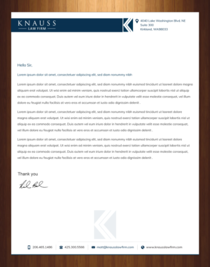 Letterhead Design by HarmiDesigning for this project | Design: #27342362