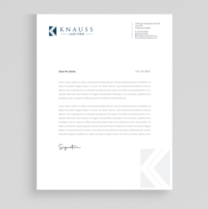Letterhead Design by Right_D for this project | Design: #27343513